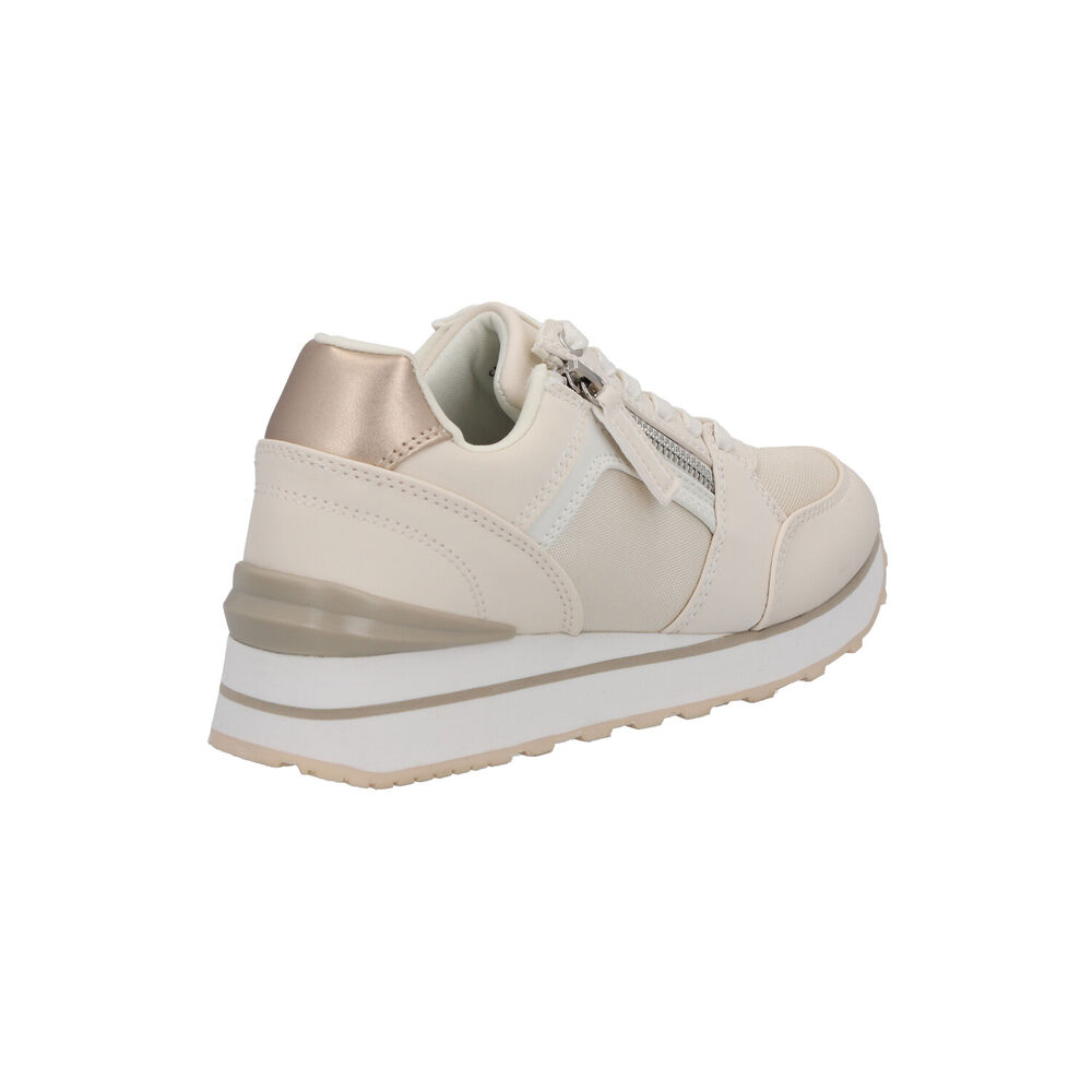 Zapatilla Urbana Mujer Beige Frida Detogni image number 1.0