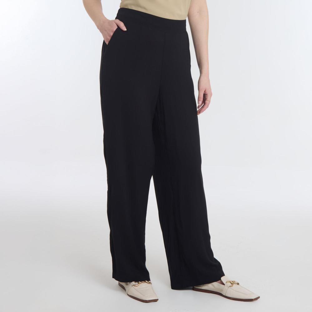 Pantalón Full Print Tiro Medio Palazzo Mujer Geeps image number 2.0