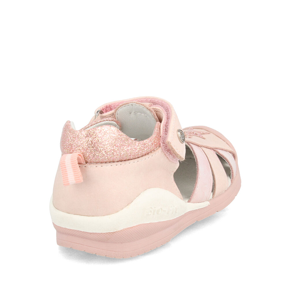 Sandalia Niña Bubblegummers Bio Fit Rosa Claro 18-21 image number 3.0
