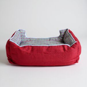 Cama Para Mascotas Espuma - Talla S (rojo)