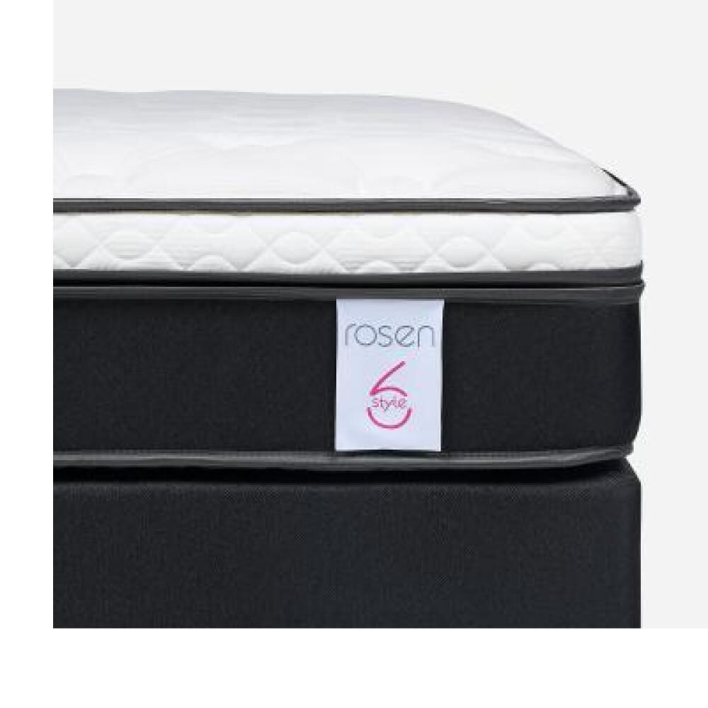 Cama Europea Rosen New Style 6 / 1.5 Plazas / Base Normal image number 14.0