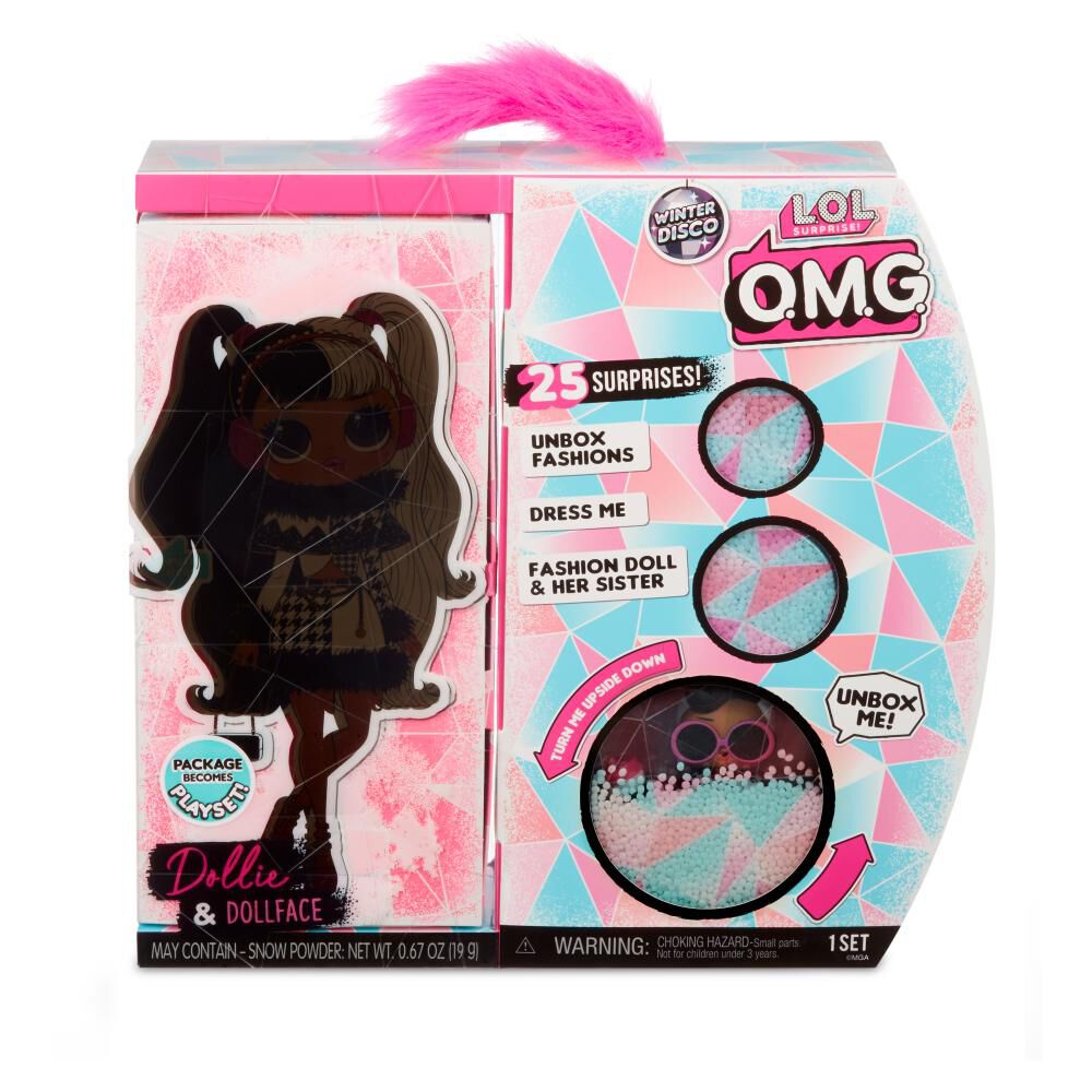 Mini Mu&ntilde;eca L.O.L Omg Mu&ntilde;eca De Invierno Con Hermana Dollie image number 5.0