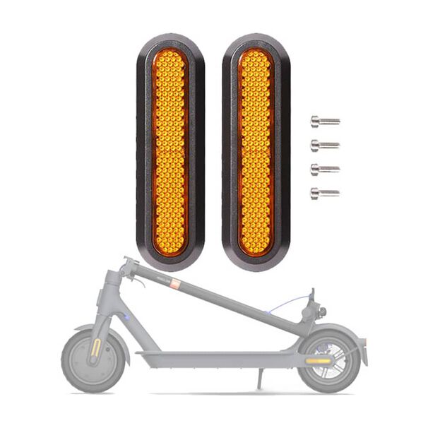 Tapas Laterales Trasera Scooter Xiaomi Pro 2 / 1s Amarillo