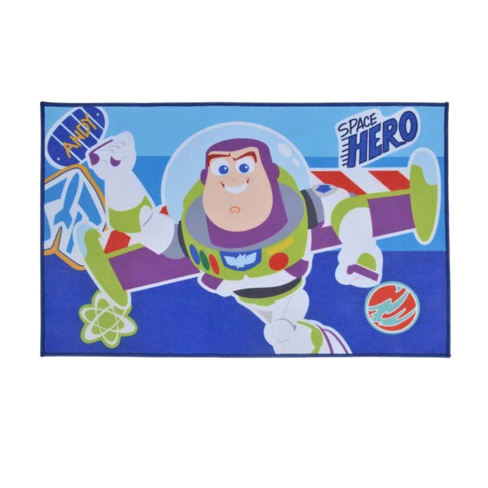 Alfombra Bajada De Cama De 90x56cm Dibujo Animado Heroe Espacial image number 0.0