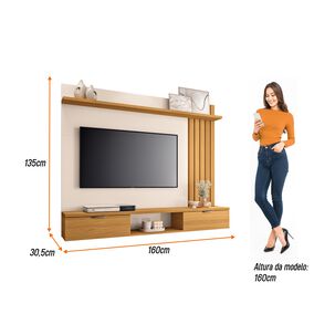 Home Tv Panel Mónaco 55" 160x135x31 Cm