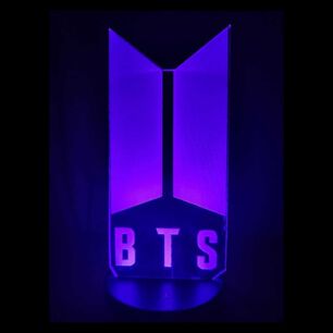 Lampara 3d Bts Kpop