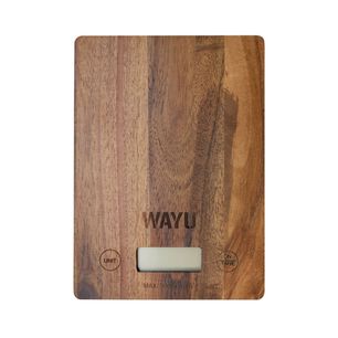 Balanza Peso Madera Wayu