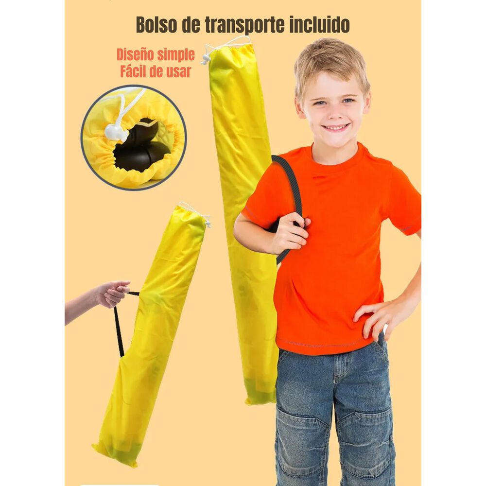 Arco De F&uacute;tbol 120x80cm Con Bolso De Transporte Lubabycas image number 3.0