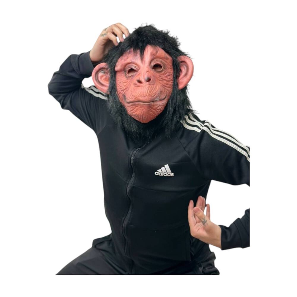 Mascara Mono Simio Animal Halloween image number 1.0