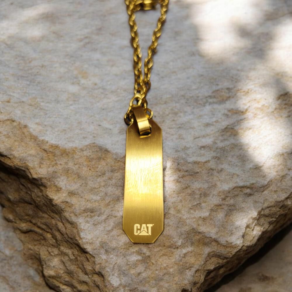 Cadena De Hombre Cat J001n00129 Dorado-negro image number 2.0