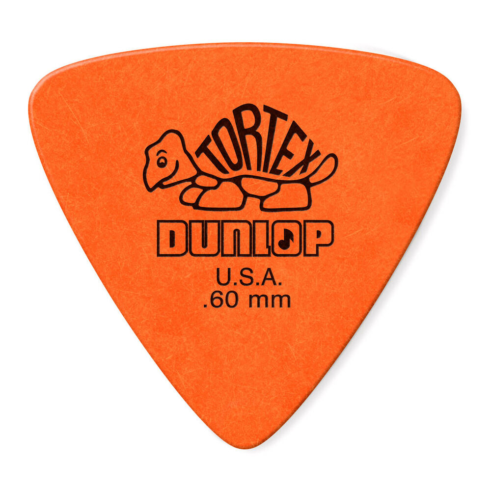 Uñeta Dunlop Tortex 431 Triangular 0.60mm Pack 6un. image number 0.0