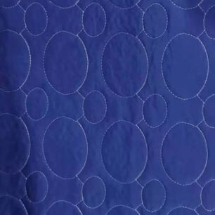 Cubrecama Quilt Cobertor King Azul