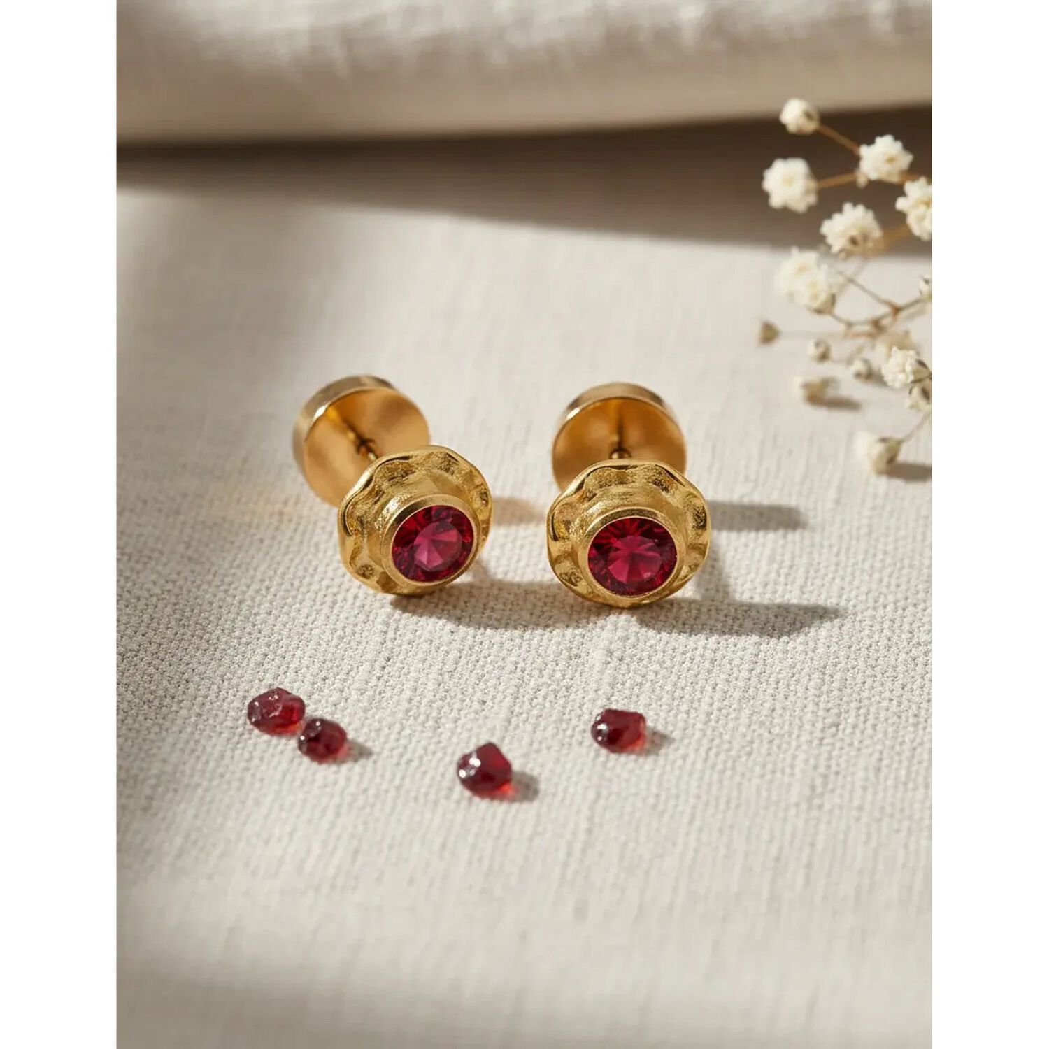 Aros Abridores Chat&oacute;n Circ&oacute;n 6mm N3 Oro 14k Ni&ntilde;a Mujer image number 12.0