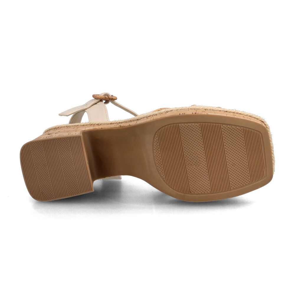 Sandalia Mujer Bata Fonk Blanco image number 4.0