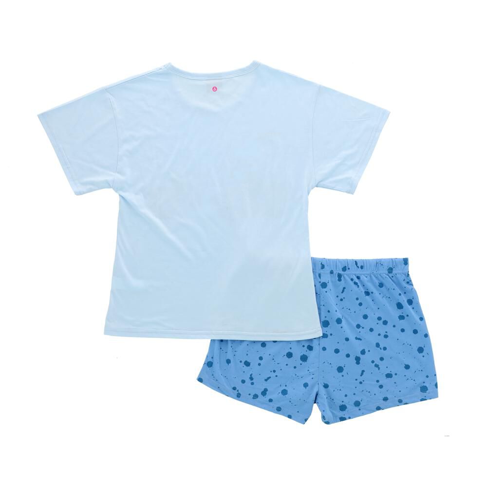 Pijama Manga Corta Mujer Rock Snoopy image number 2.0