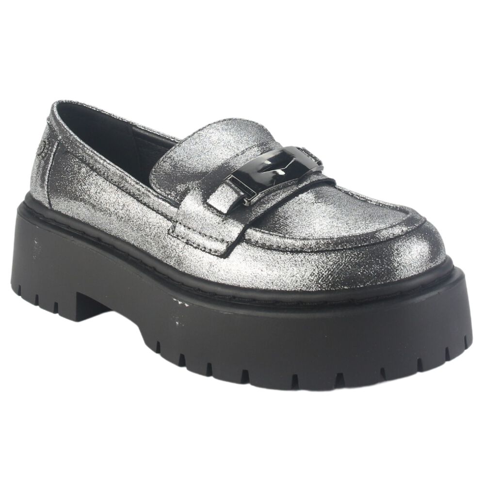 Mocasin Chalada Mujer Lewis-1 Plateado Casual image number 2.0