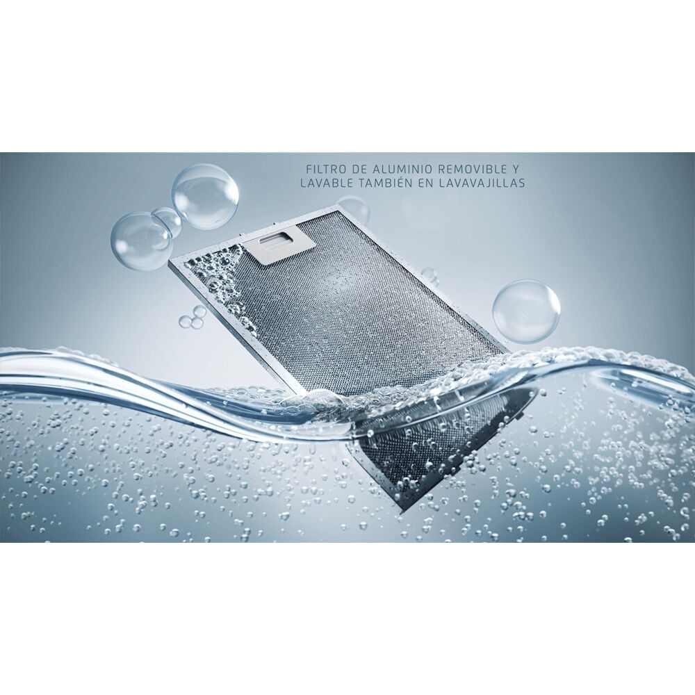 Campana Cocina Extractora Retr&aacute;ctil 60cm Luz Led De6ri Negra image number 7.0