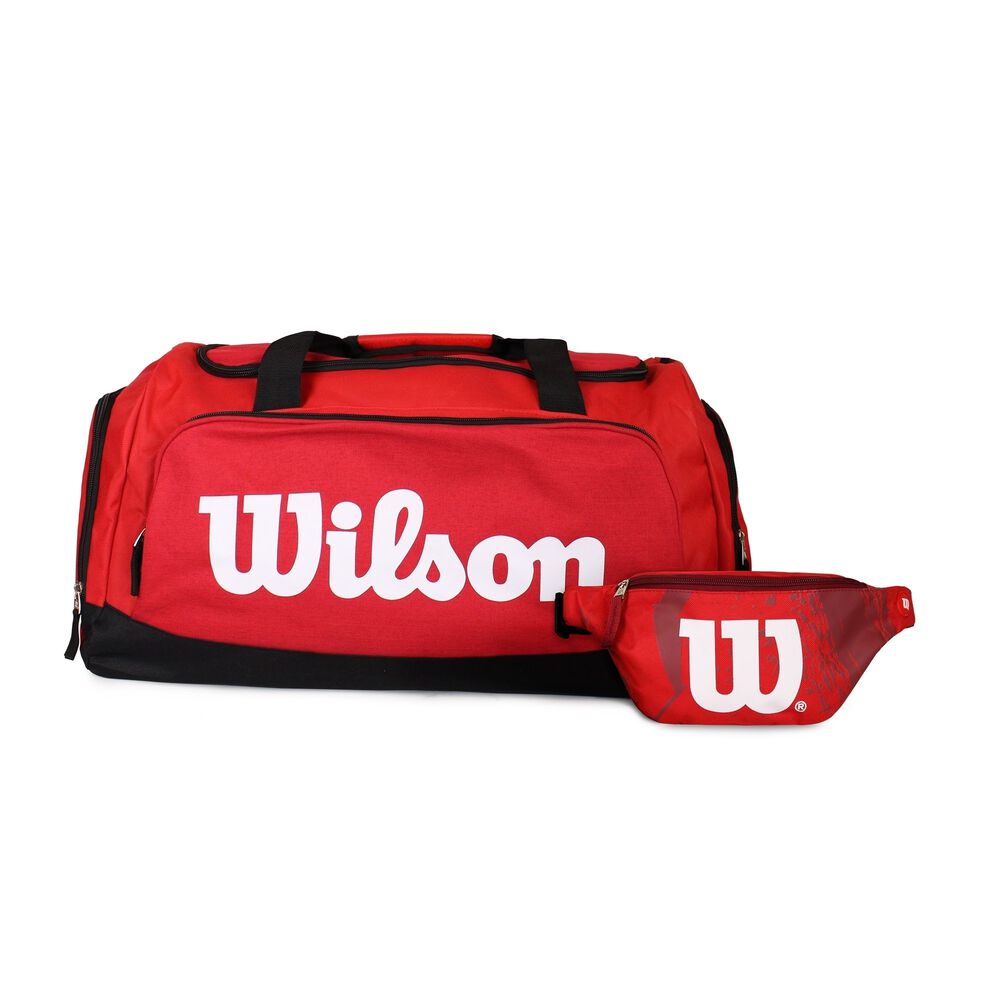 Pack Wilson Bolso Luton Rojo + Banano Oslo Rojo image number 0.0