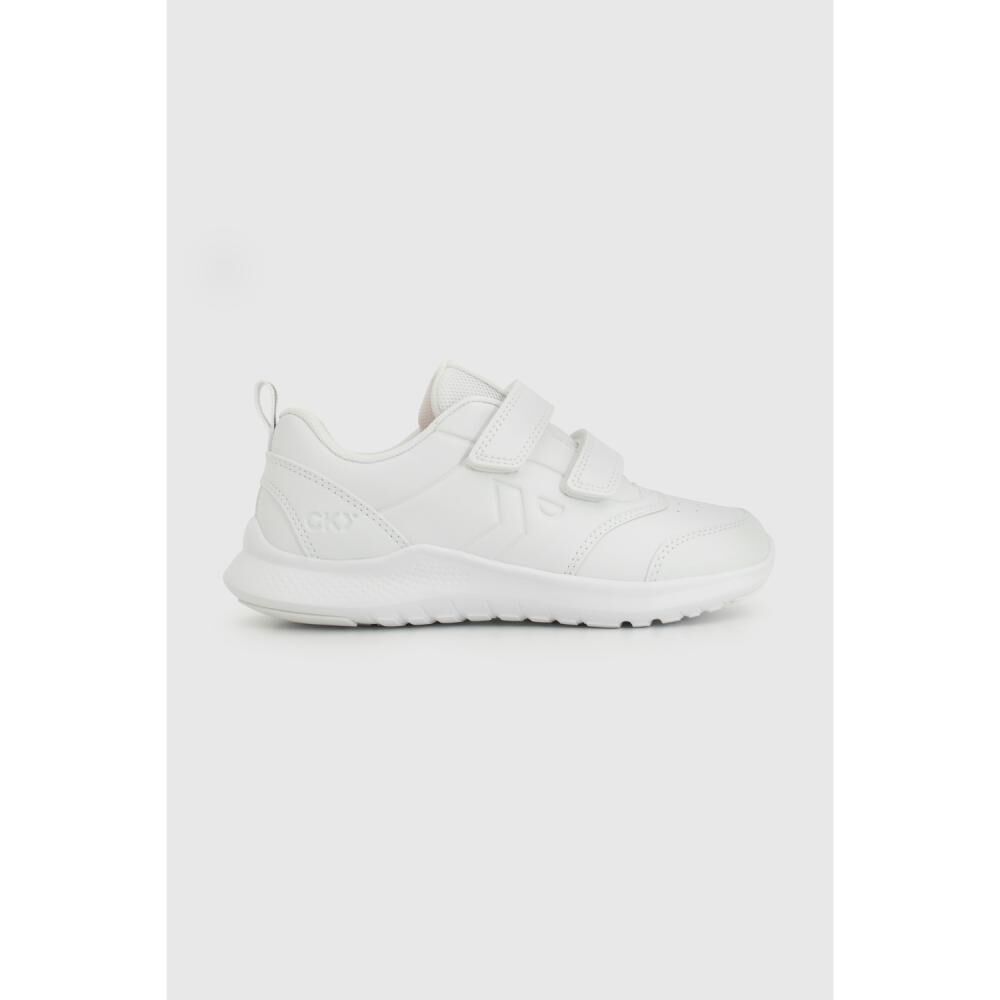 Zapatilla Zapato Escolar Blanca Colloky image number 1.0