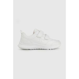 Zapatilla Zapato Escolar Blanca Colloky