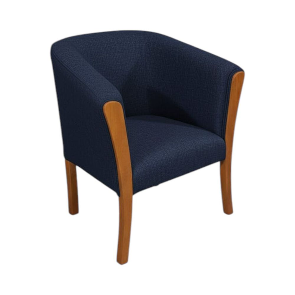 Sitial En Lino Azul image number 1.0