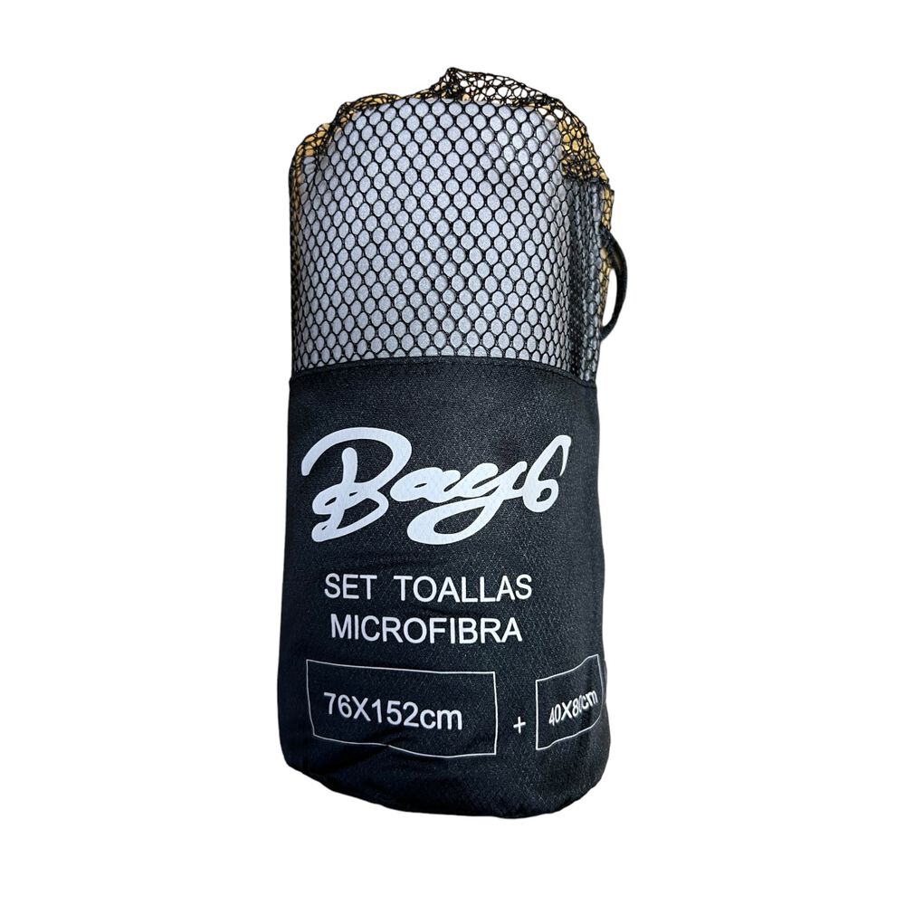 Toalla Baño Viaje Microfibra De Secado Rapido 3 Pcs image number 7.0