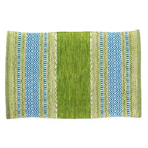 Alfombra Kilim Peque&ntilde;a Verde