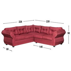 Sofá Seccional Muebles Alarcon Y Ma Catalina / 5 Cuerpos