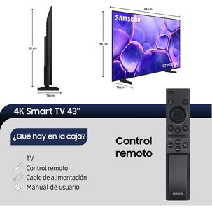 Led 43" Samsung U8000F / Ultra HD 4K / Smart TV 2025