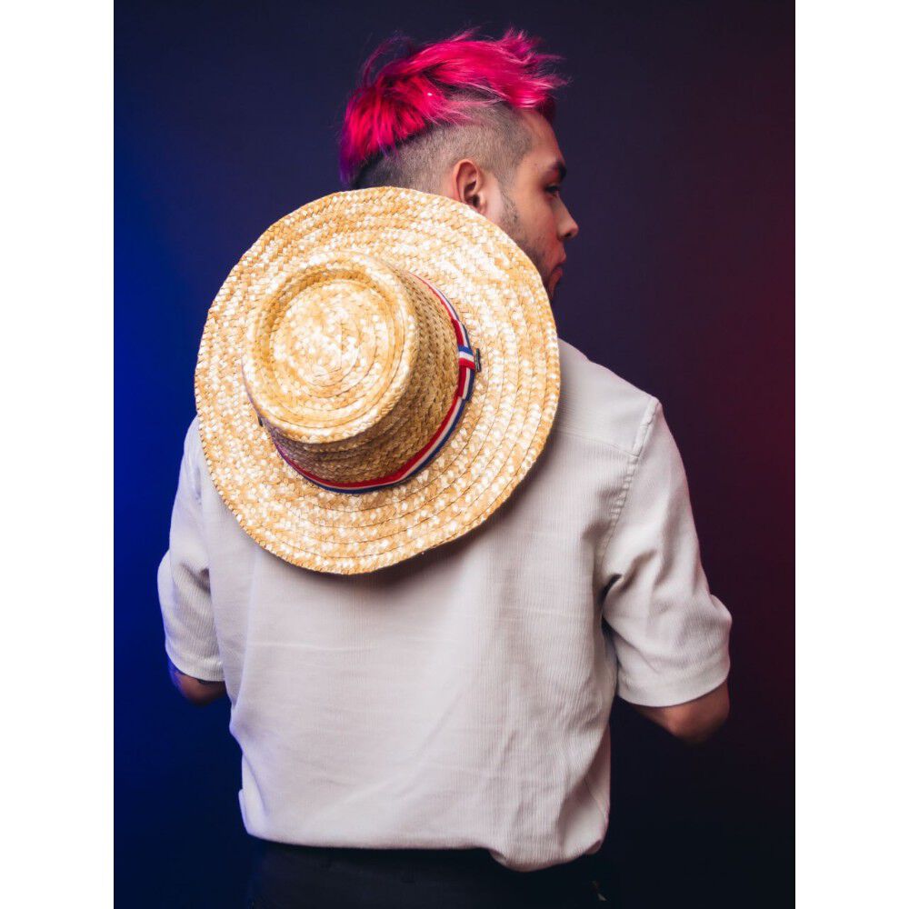 Sombrero Chupalla Huaso Adulto Fiestas Patrias image number 3.0