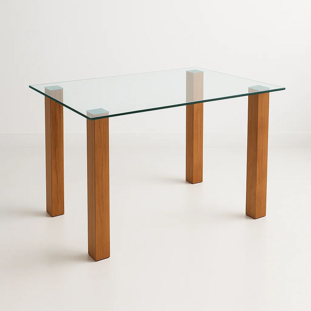 Mesa De Comedor Vidrio Quadra 120x80 image number 0.0