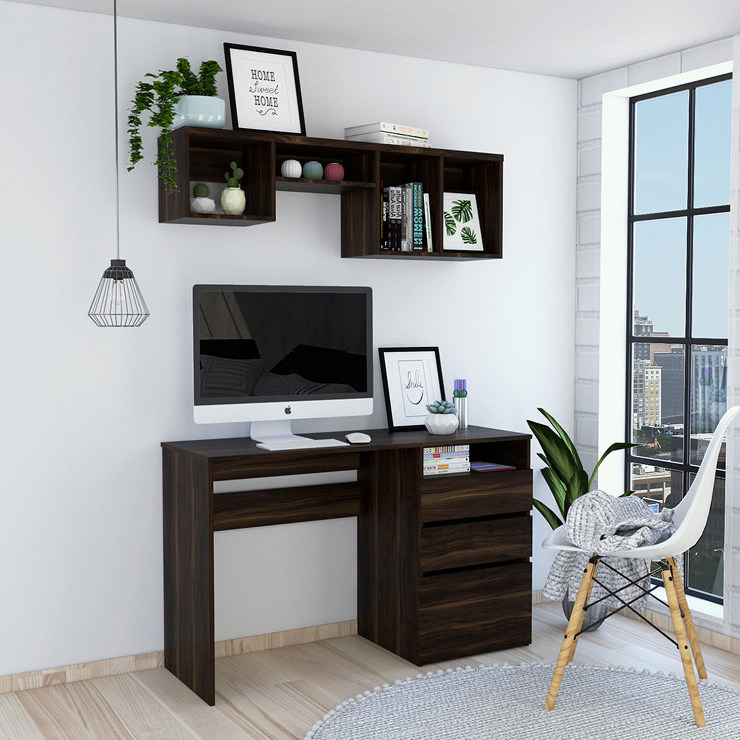 Combo Escritorio Casaideal Office + Repisa Casaideal Wall image number 3.0