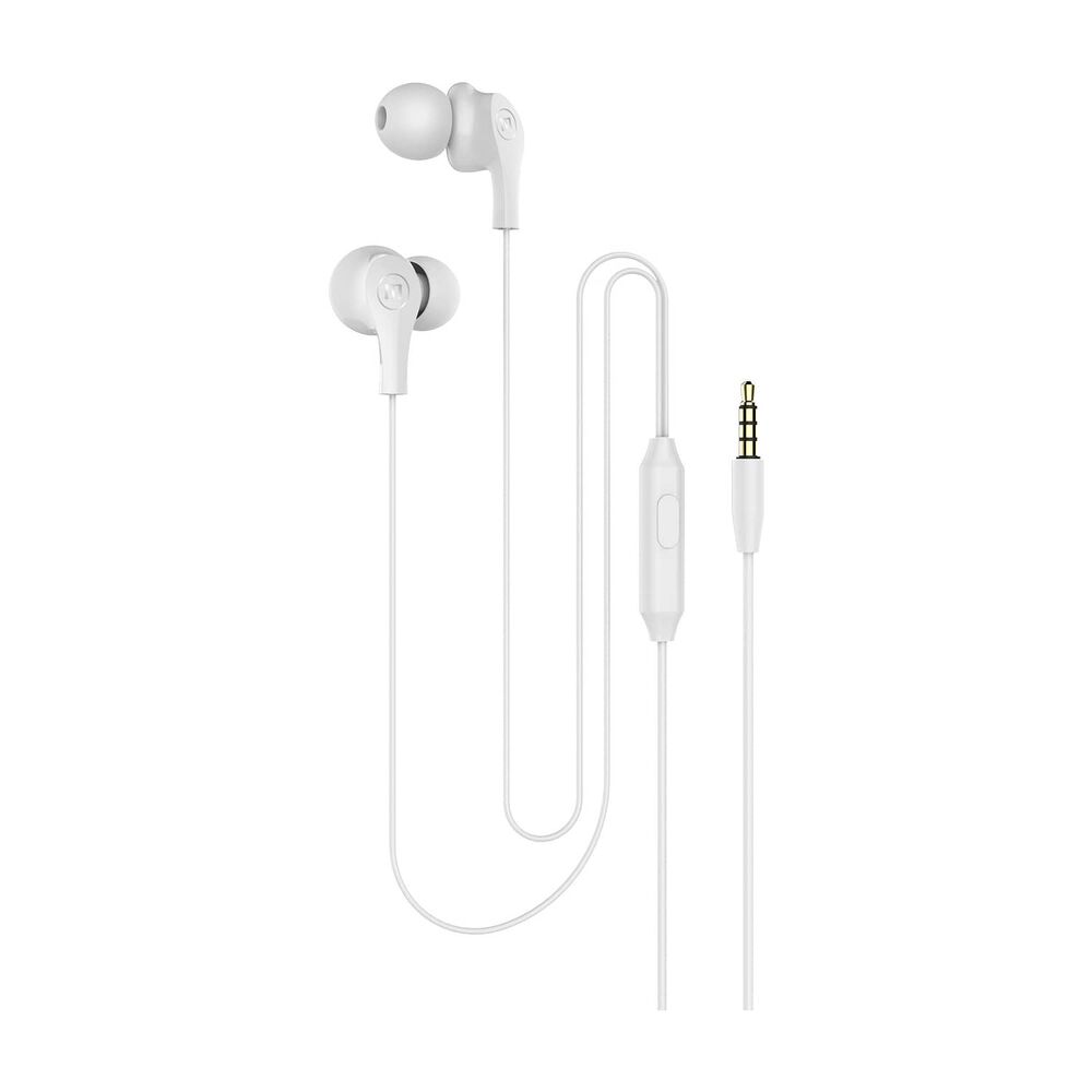 Pack 12 Aud&iacute;fonos Maxell In Ear Est&eacute;reo Con Microfono Blanco image number 2.0