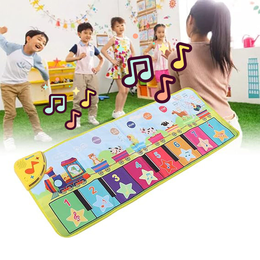 Alfombra Musical Bebe Piano Granja Educativa Bebe image number 2.0
