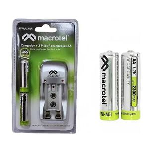 Cargador De Pila Macrotel Modelo Mw-668