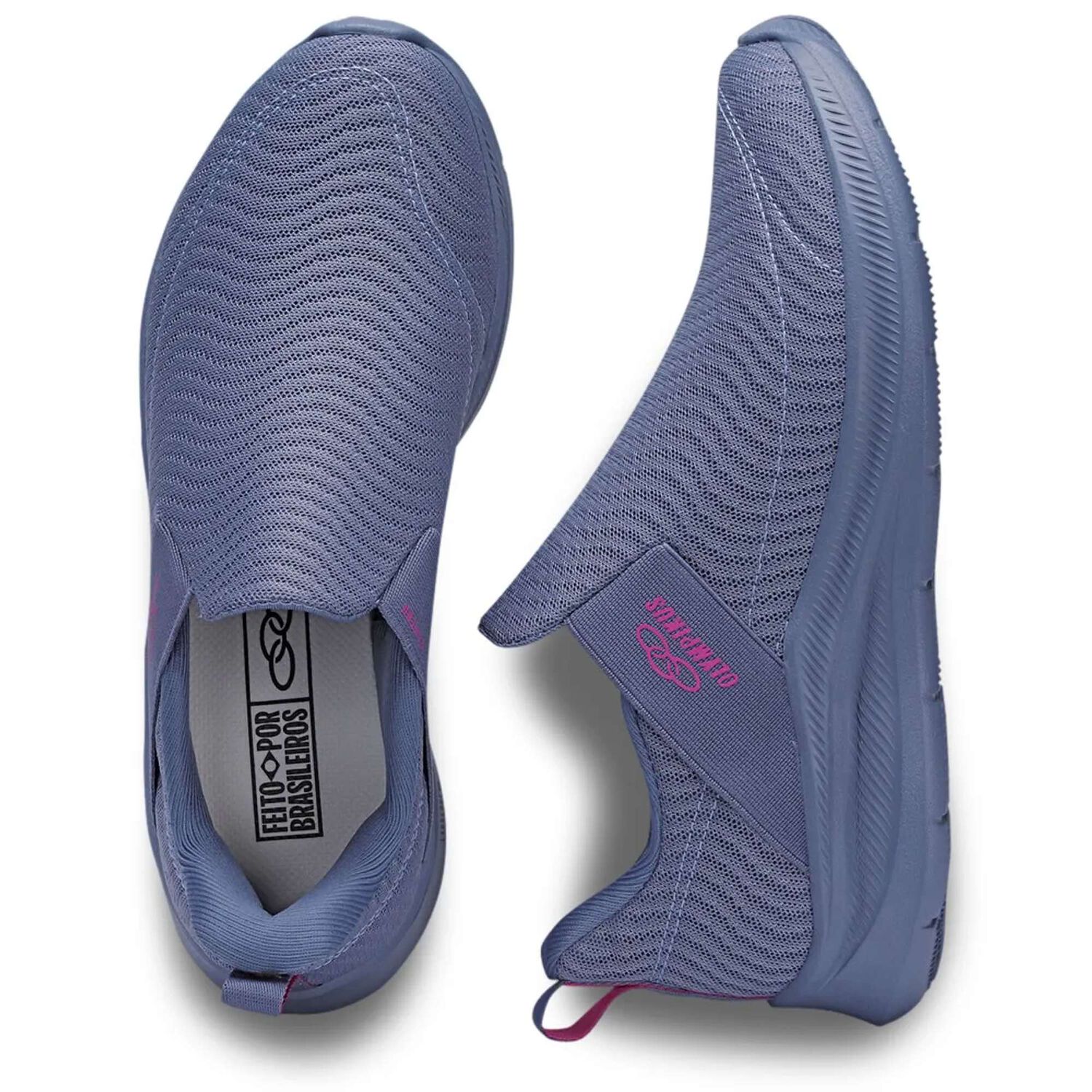 Zapatilla Infantil Flutua Celeste Olympikus image number 1.0