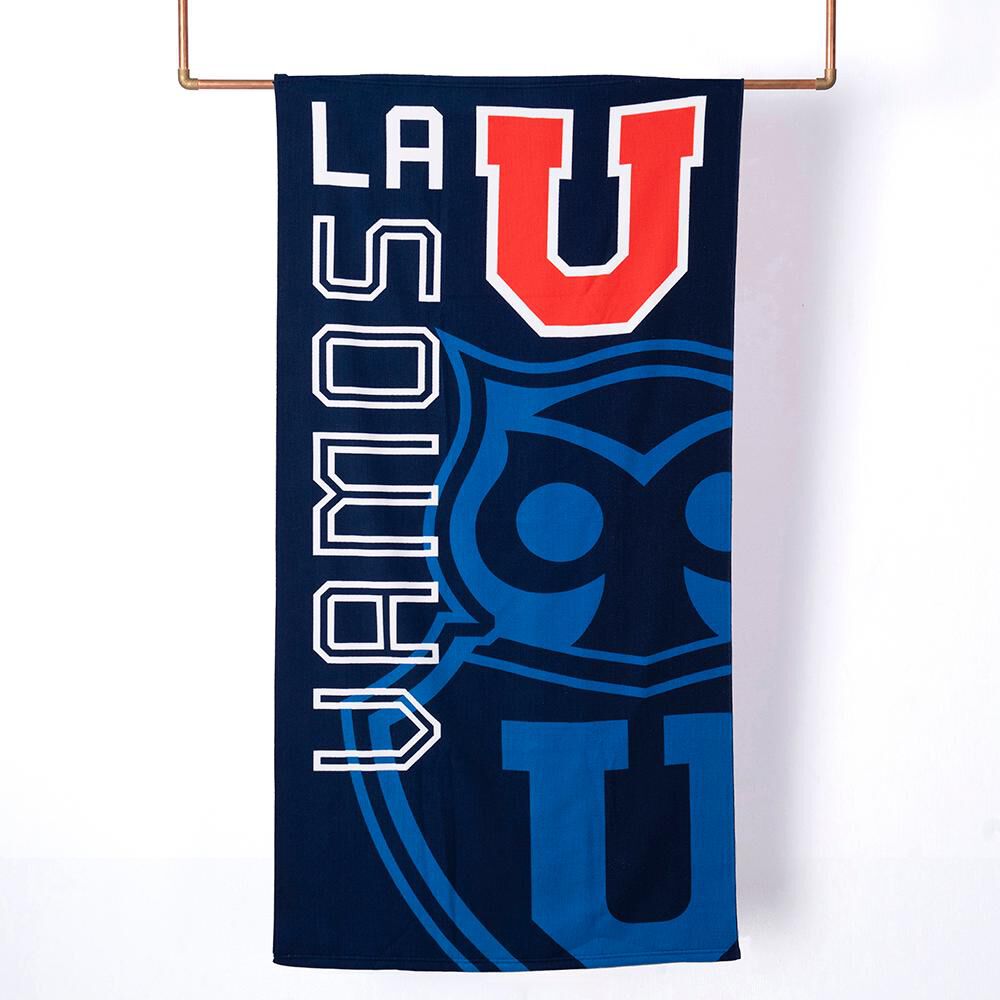 Toalla De Playa Infantil U De Chile Vamos / 140x70 Cm image number 0.0