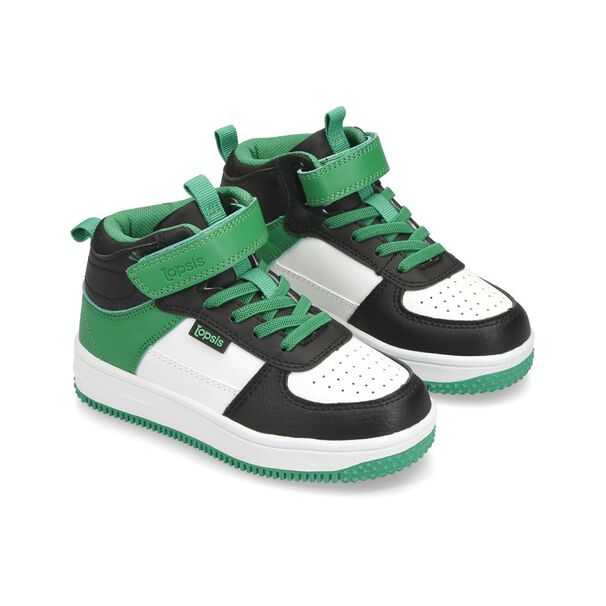 Zapatilla Infantil Ni&ntilde;o Topsis Green