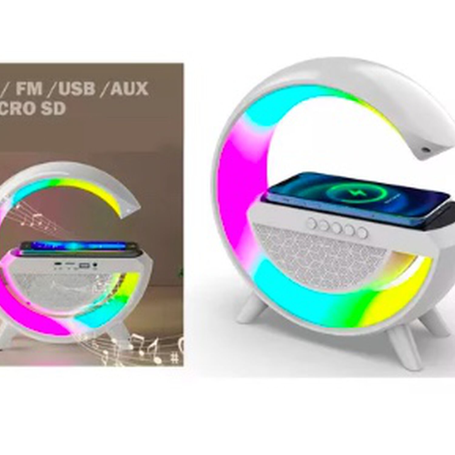 Cargador Inalambrico Parlante Bluetooth image number 3.0