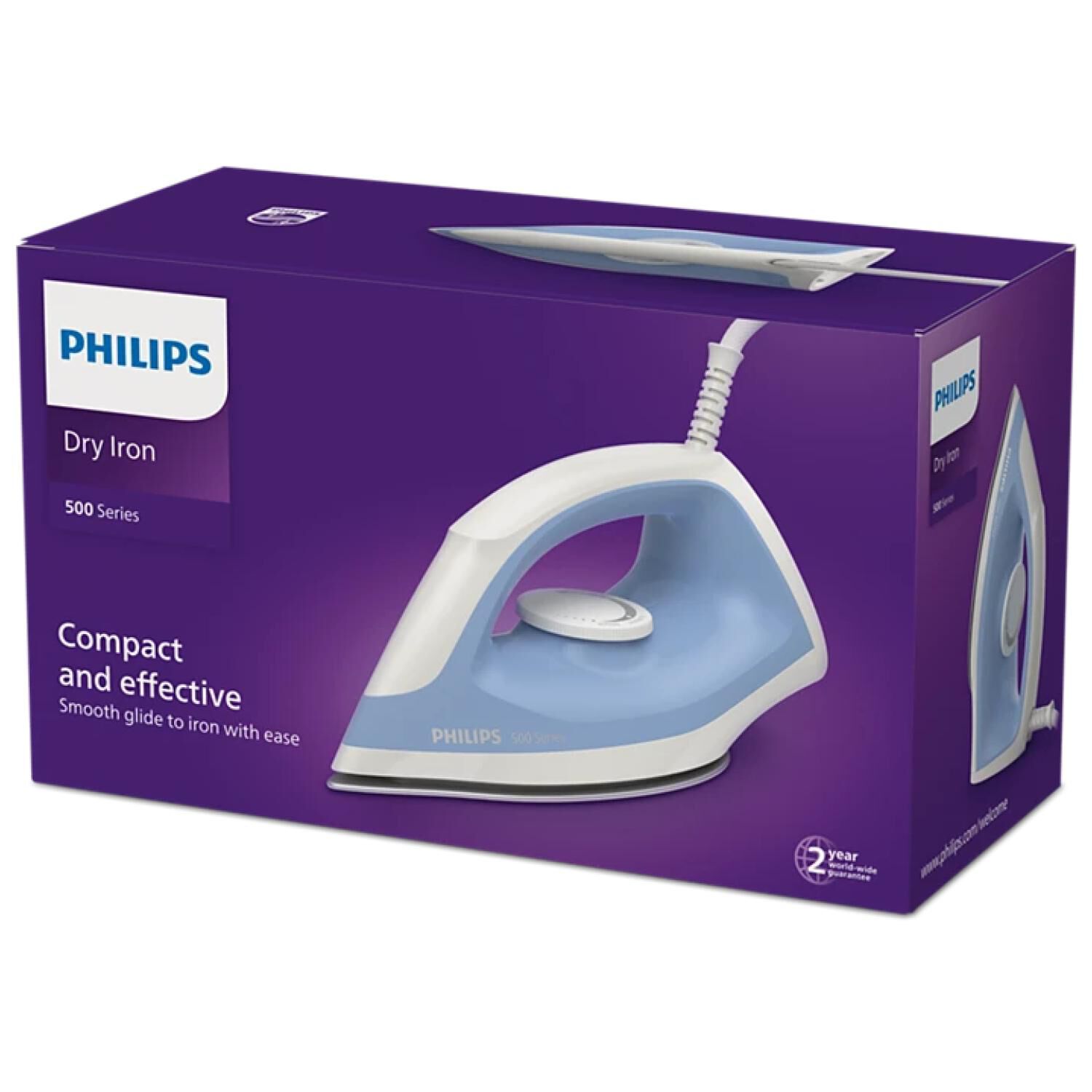 Plancha De Ropa 1200w Celeste Dry Iron Dst0520 image number 5.0