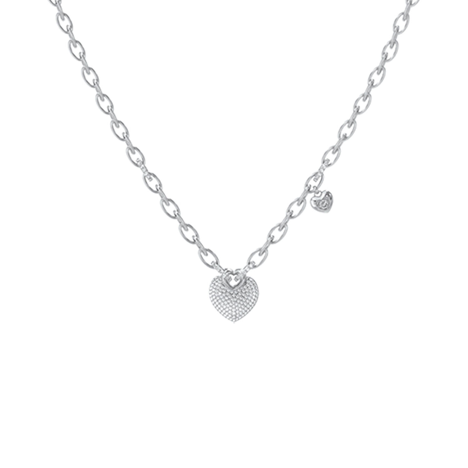 Collar Guess Jubn05212jwrht-u Plateado image number 1.0