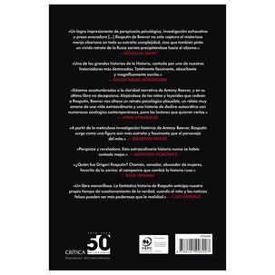 Rasput&iacute;n (tapa R&uacute;stica) - Antony Beevor | Libro