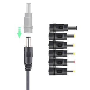 Transformador 12v Regulables 2a / 24w + 6 Plug Universales