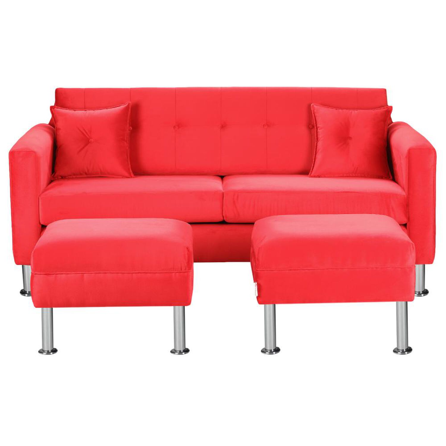 Sof&aacute; Bodevir New Retro / 3 Cuerpos + 2 Pouf image number 0.0