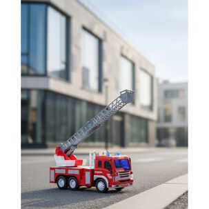 Cami&oacute;n Bomberos Con Grua Grande