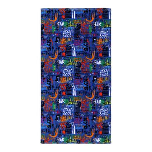 Toalla De Playa Casaideal Grafity 25 / 75 X 150 Cm