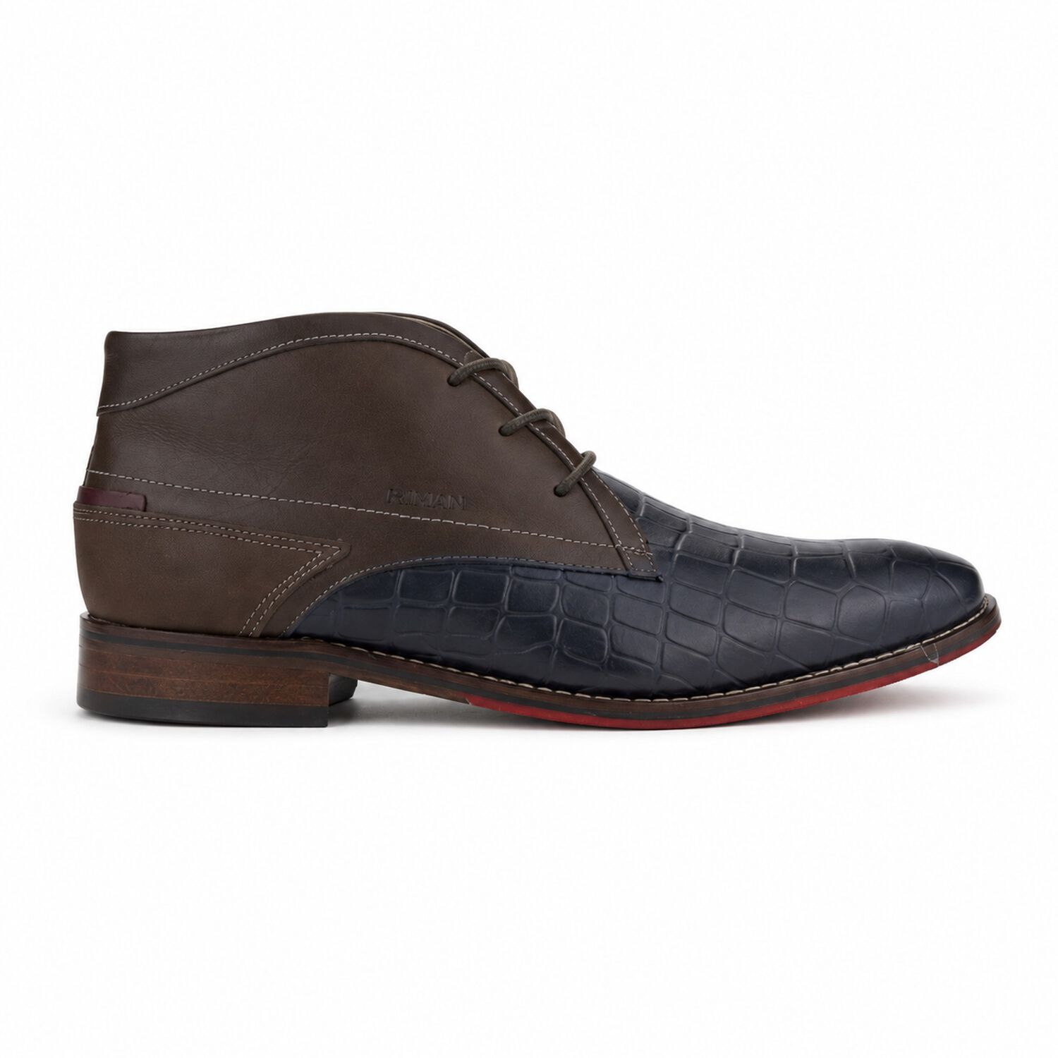 Botin Ferracini Hombre 5678 Caravaggio Azul Casual image number 0.0