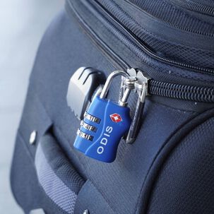 Candado Odis Tsa Maleta Viaje 33mm Combinaci&oacute;n - Azul