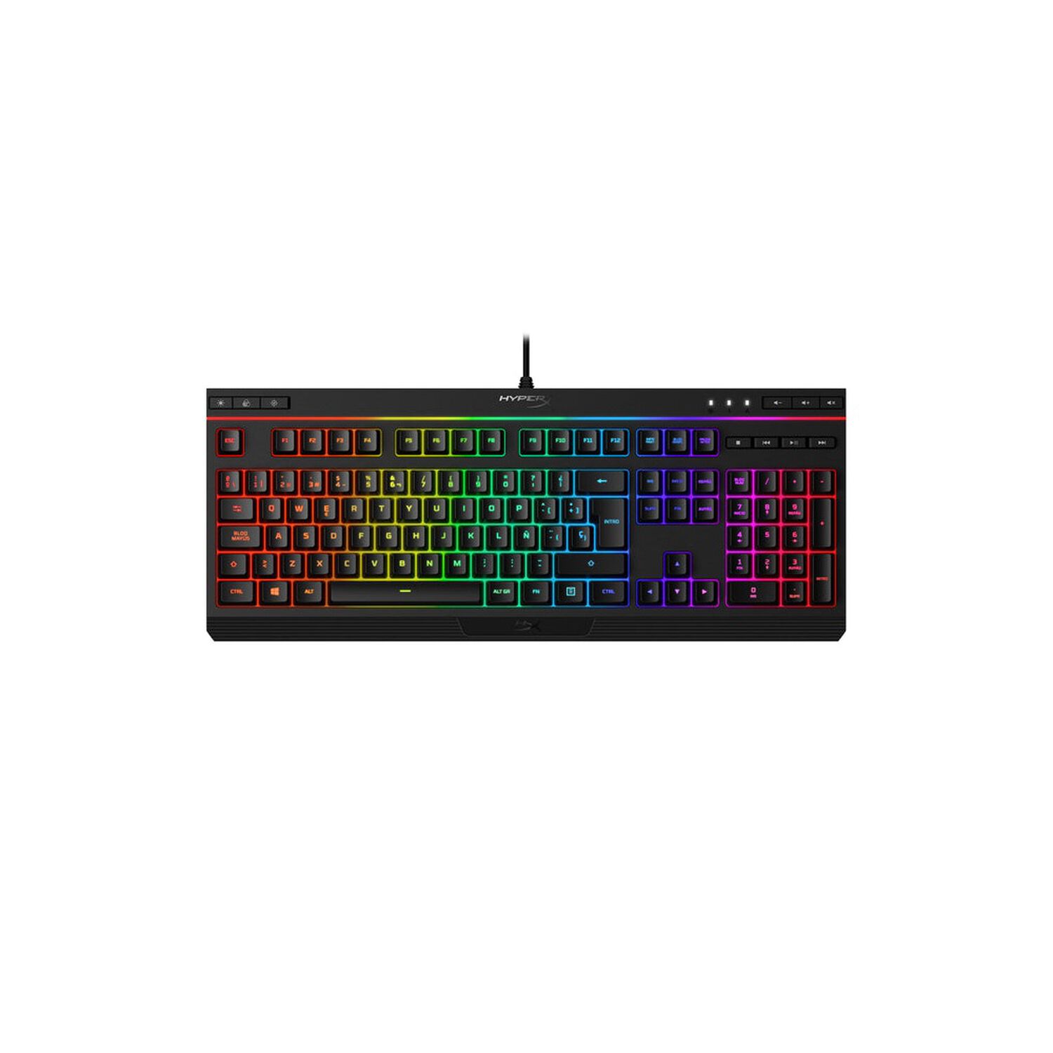 Teclado Gamer Hyperx Alloy Core Rgb Ipx Multiplataformas image number 5.0