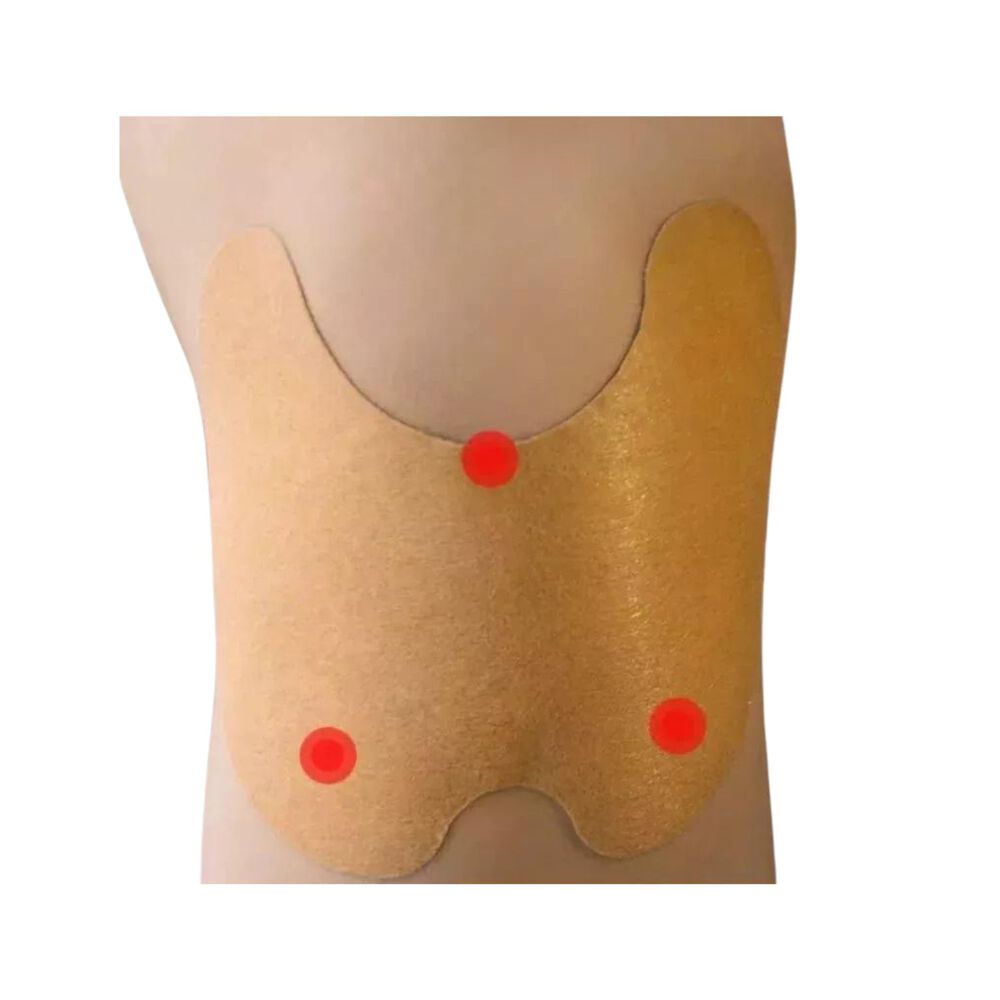 Parches Para La Rodilla 10 Parches 10cm Blanco Salud image number 2.0